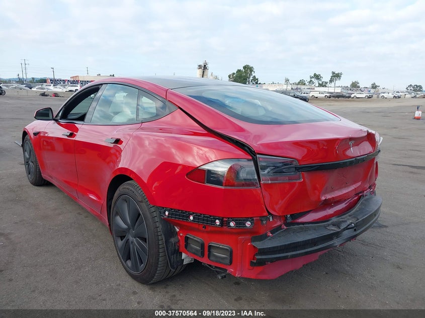 VIN 5YJSA1E56NF468520 2022 TESLA MODEL S