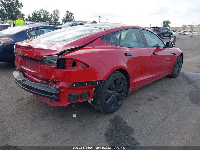 VIN 5YJSA1E56NF468520 2022 TESLA MODEL S