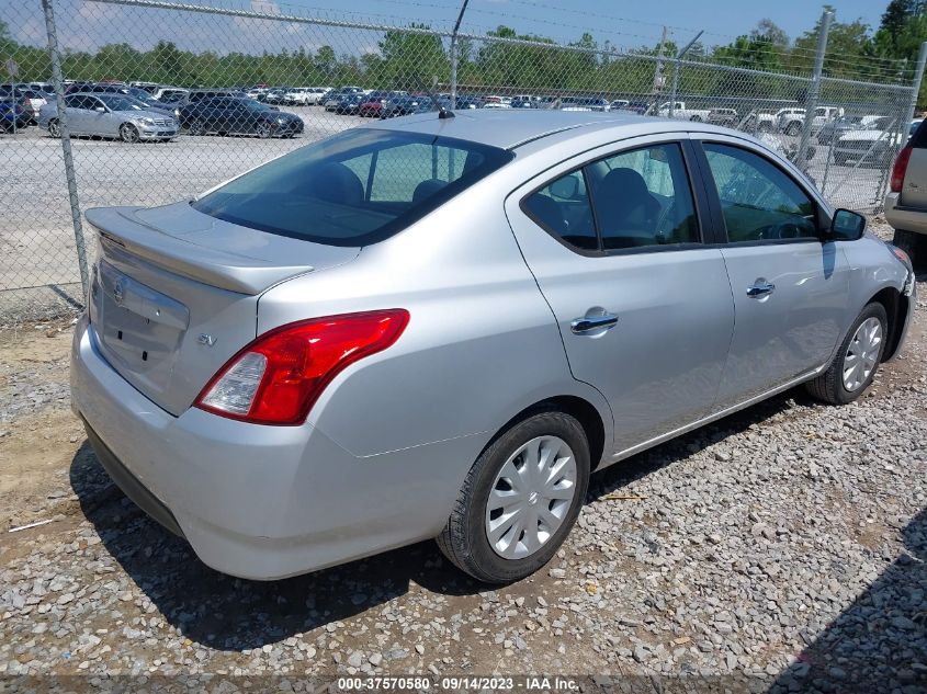 2019 NISSAN VERSA SEDAN SV 3N1CN7AP9KL852634