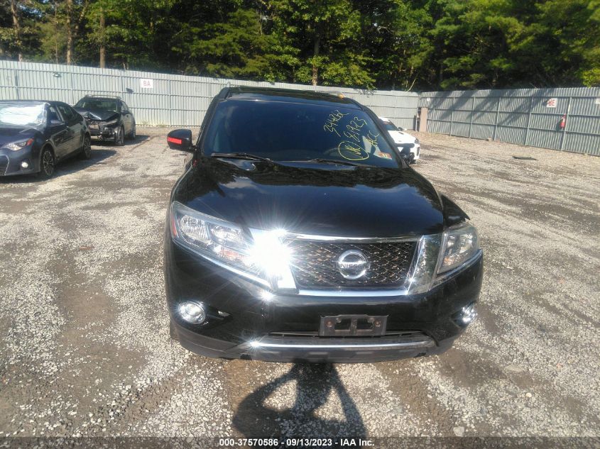 2015 NISSAN PATHFINDER PLATINUM - 5N1AR2MM5FC626536