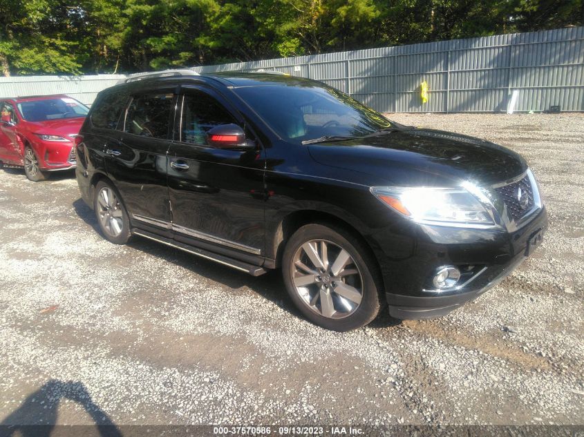 2015 NISSAN PATHFINDER PLATINUM - 5N1AR2MM5FC626536
