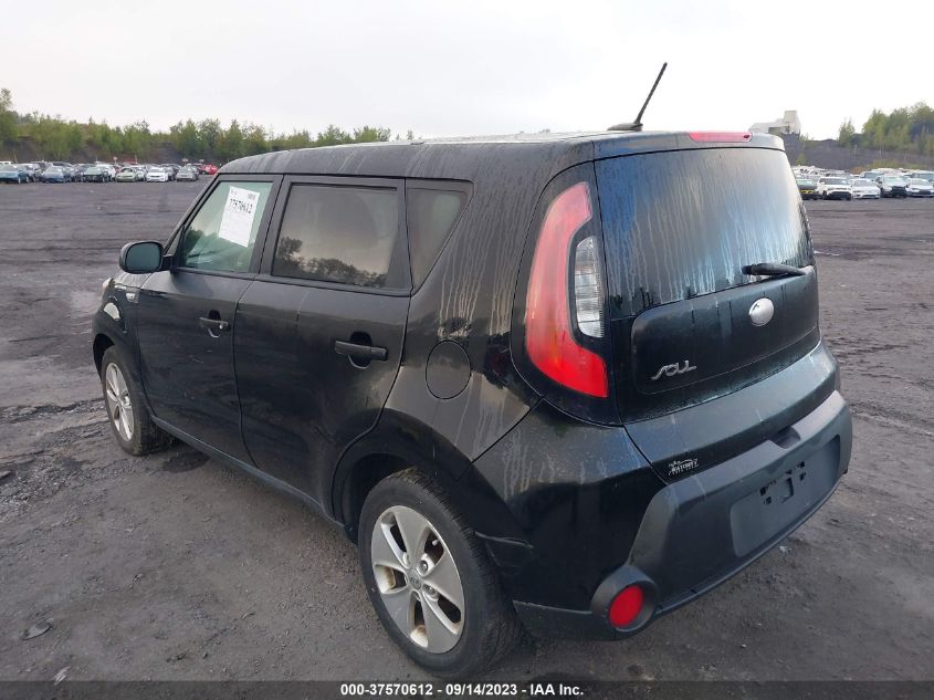 2014 KIA SOUL BASE - KNDJN2A26E7067816