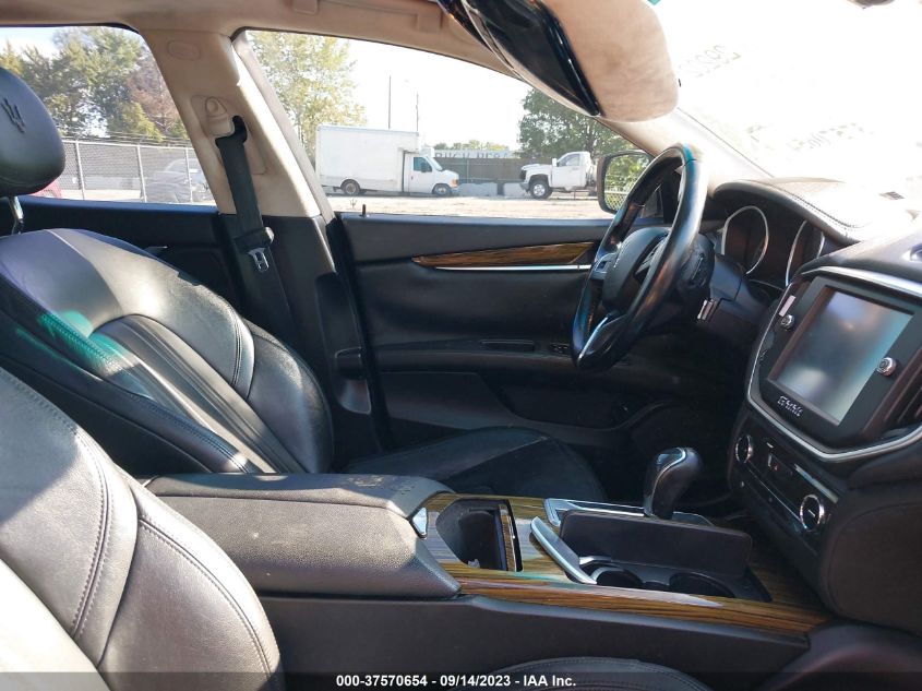 2014 MASERATI GHIBLI S Q4 ZAM57RTA0E1088782