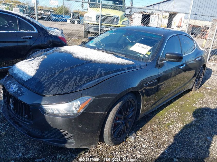 2014 MASERATI GHIBLI S Q4 ZAM57RTA0E1088782