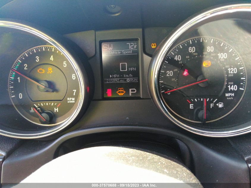 2013 JEEP GRAND CHEROKEE LAREDO - 1C4RJFAG9DC619834