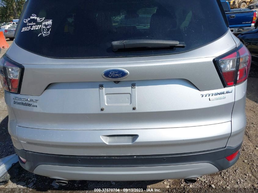 2017 FORD ESCAPE TITANIUM - 1FMCU0J90HUE22803