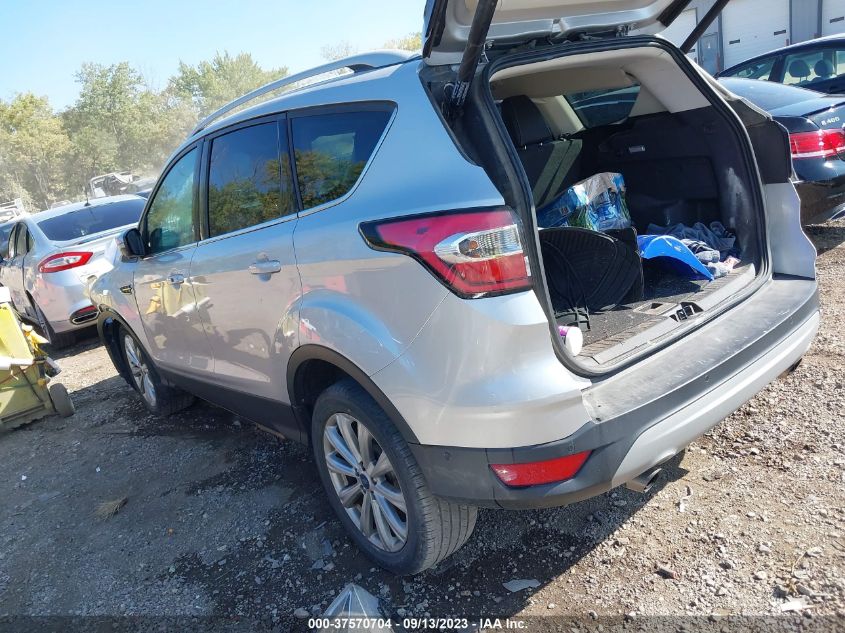 2017 FORD ESCAPE TITANIUM - 1FMCU0J90HUE22803