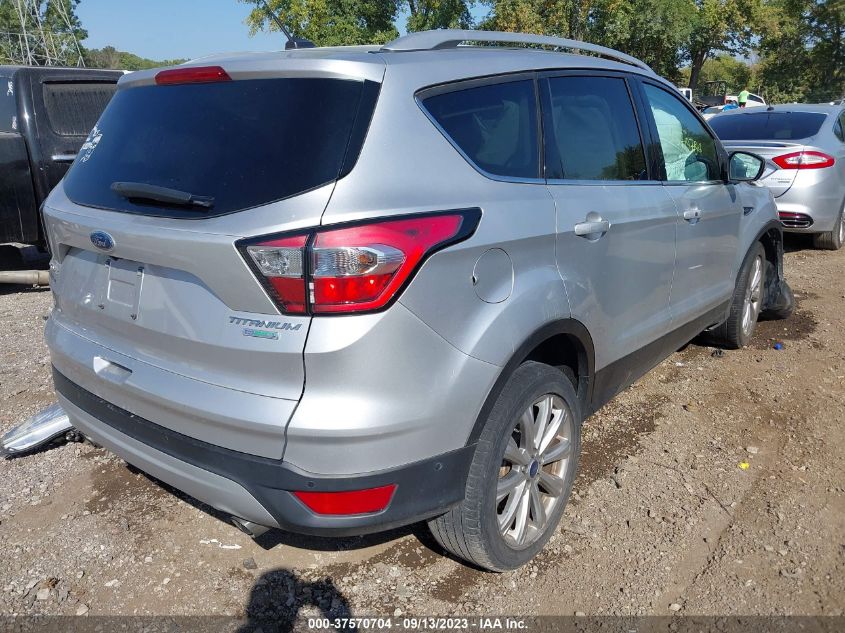 2017 FORD ESCAPE TITANIUM - 1FMCU0J90HUE22803