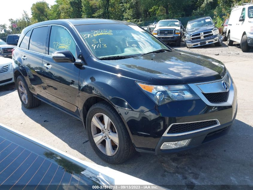 2013 ACURA MDX TECH/ENTERTAINMENT PKG - 2HNYD2H4XDH511169