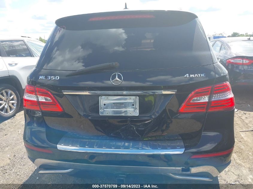 2013 MERCEDES-BENZ M-CLASS ML 350 4JGDA5HB6DA156167