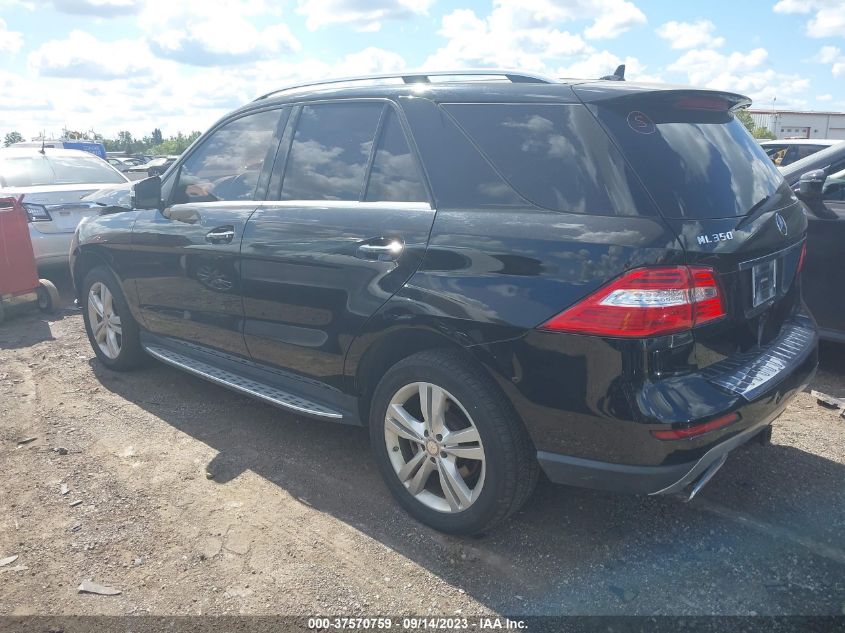 2013 MERCEDES-BENZ M-CLASS ML 350 4JGDA5HB6DA156167