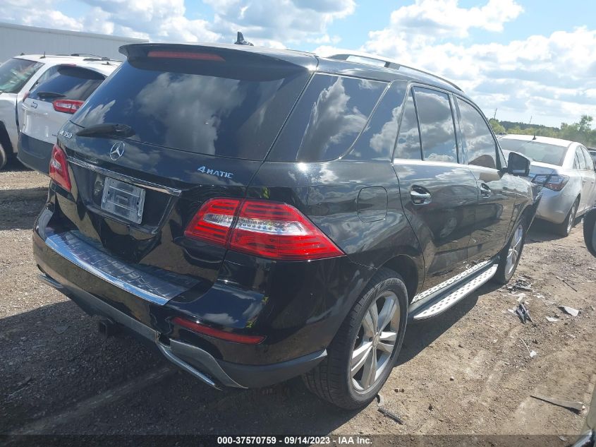 2013 MERCEDES-BENZ M-CLASS ML 350 4JGDA5HB6DA156167