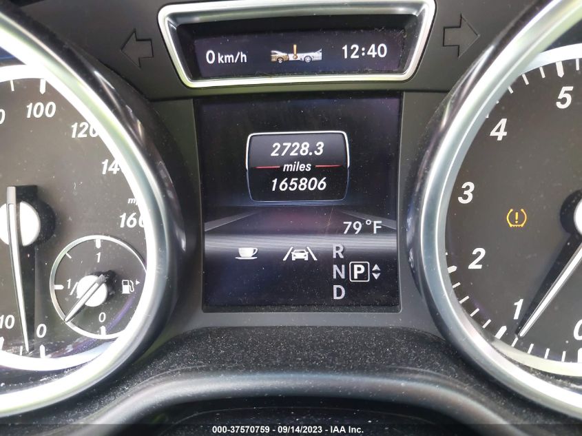 2013 MERCEDES-BENZ M-CLASS ML 350 4JGDA5HB6DA156167