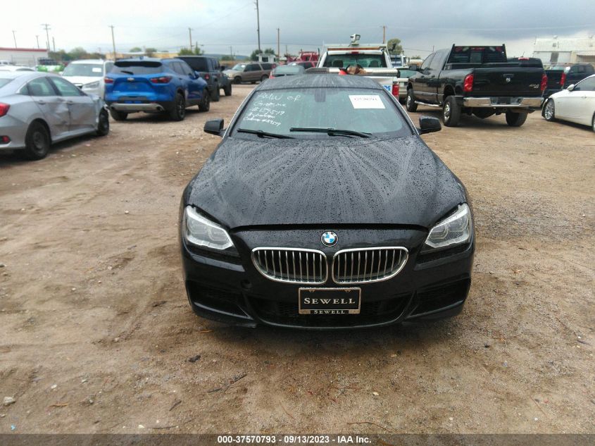 2013 BMW 6 SERIES 650I - WBA6B2C58DDG66822
