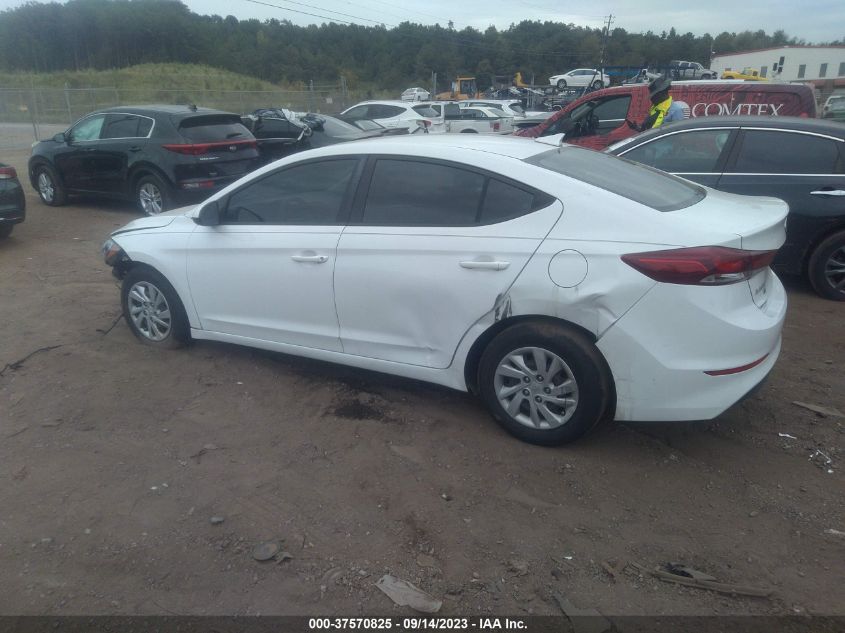 2018 HYUNDAI ELANTRA SE - 5NPD74LF7JH365106