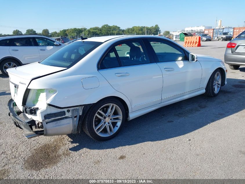 2014 MERCEDES-BENZ C 300 SPORT 4MATIC/LUXURY 4MATIC - WDDGF8AB1EG158377