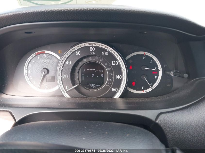 2016 HONDA ACCORD SEDAN EX-L - 1HGCR3F07GA017928