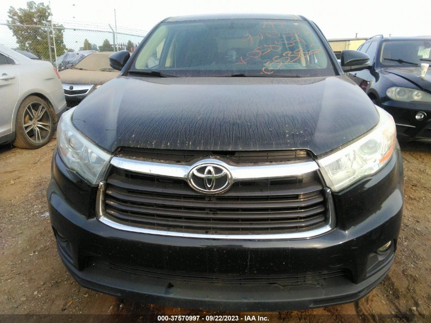 2015 TOYOTA HIGHLANDER LE - 5TDZKRFH3FS058547