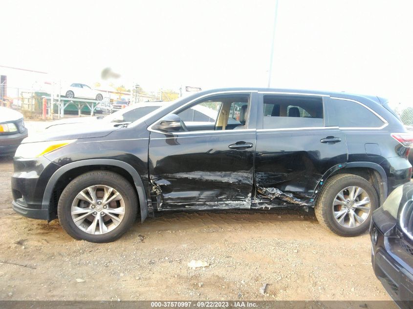 2015 TOYOTA HIGHLANDER LE - 5TDZKRFH3FS058547