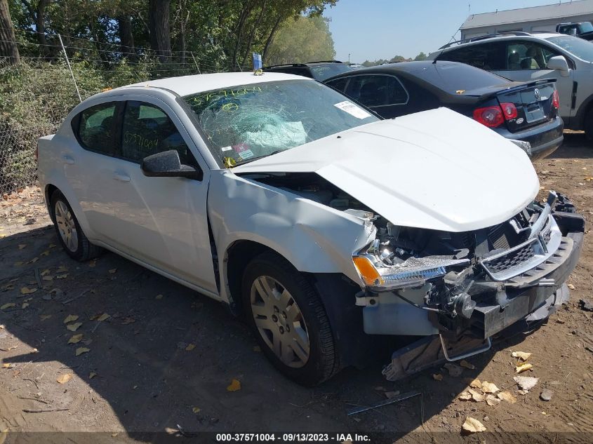 2013 DODGE AVENGER SE - 1C3CDZAB8DN652755