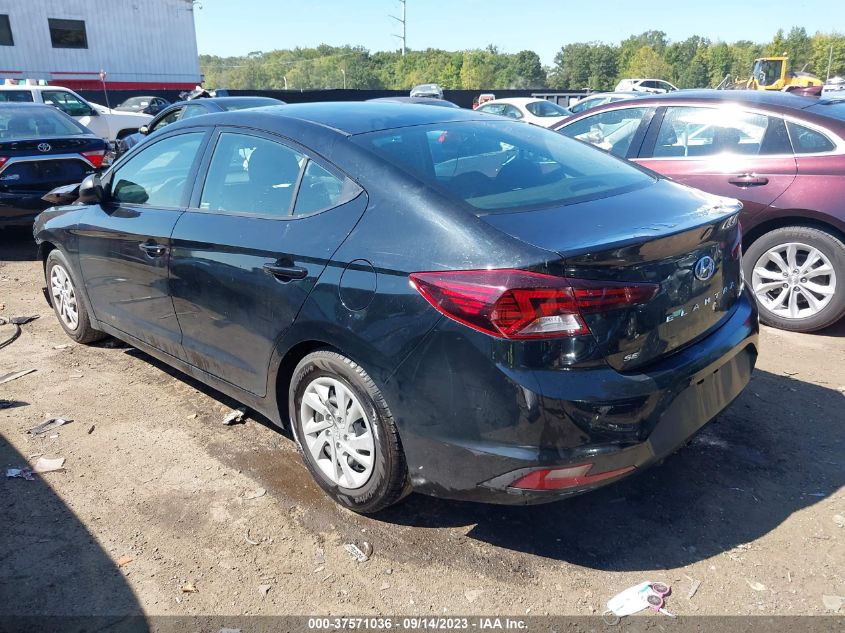 2019 HYUNDAI ELANTRA SE - 5NPD74LFXKH467405