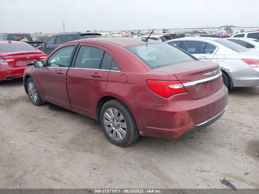 2013 CHRYSLER 200 LX - 1C3CCBAB8DN606529