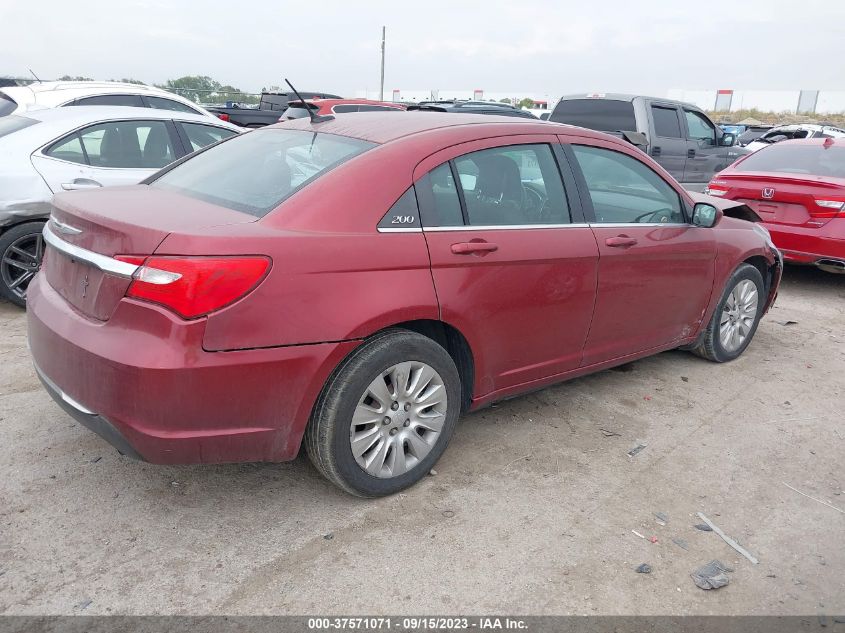 2013 CHRYSLER 200 LX - 1C3CCBAB8DN606529