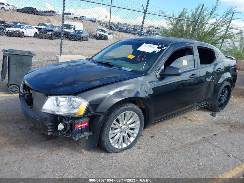2014 DODGE AVENGER SE - 1C3CDZAG3EN108435
