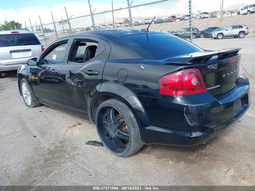2014 DODGE AVENGER SE - 1C3CDZAG3EN108435