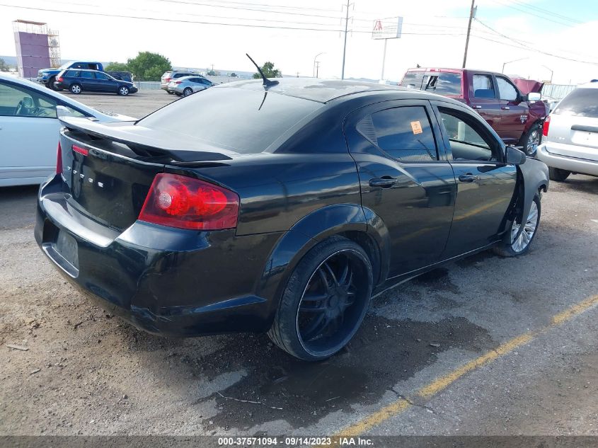 2014 DODGE AVENGER SE - 1C3CDZAG3EN108435