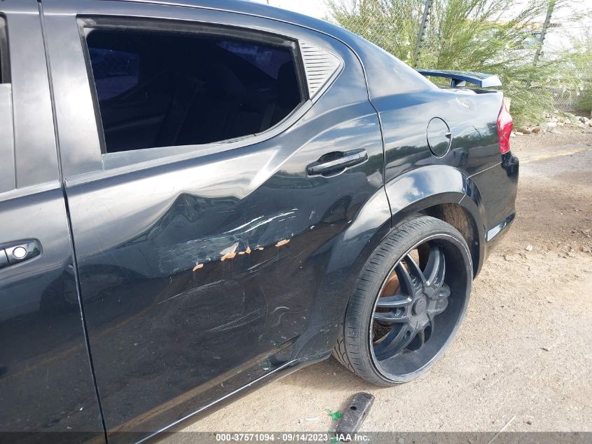 2014 DODGE AVENGER SE - 1C3CDZAG3EN108435