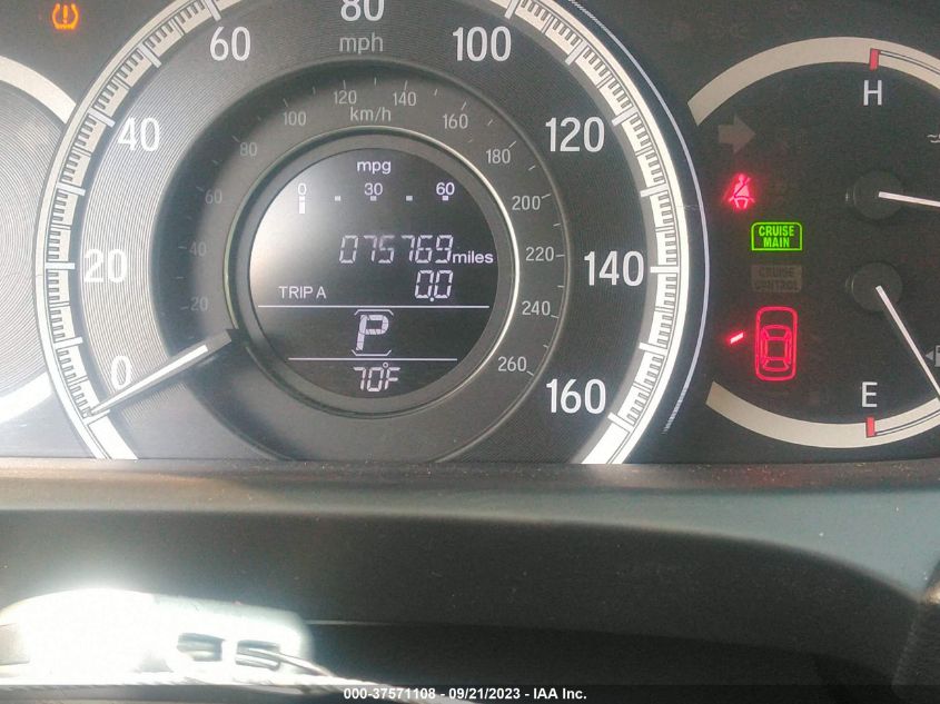 2016 HONDA ACCORD SEDAN EX - 1HGCR2F79GA048699