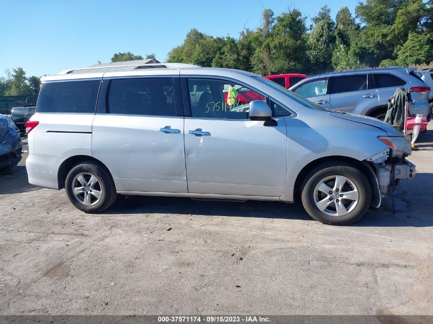 2016 NISSAN QUEST SV/S/PLATINUM/SL - JN8AE2KP6G9151527