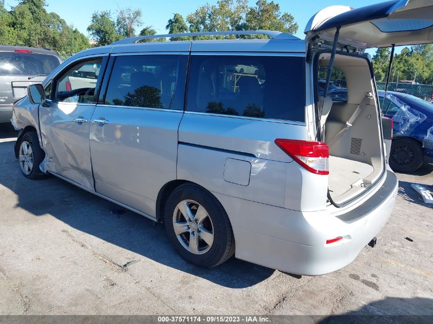 2016 NISSAN QUEST SV/S/PLATINUM/SL - JN8AE2KP6G9151527