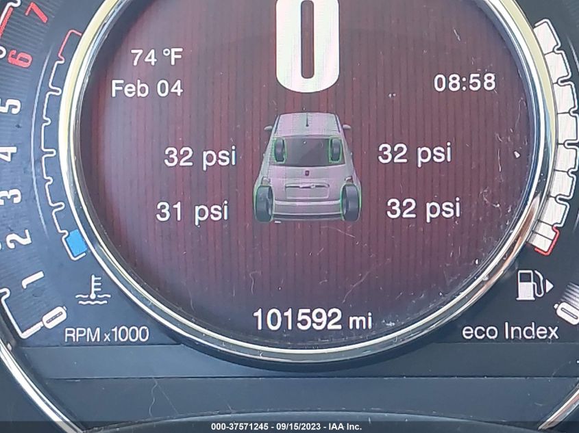 2015 FIAT 500 RIBELLE - 3C3CFFAR0FT612582
