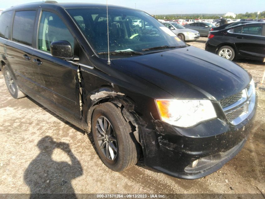 2017 DODGE GRAND CARAVAN SXT - 2C4RDGCGXHR847851