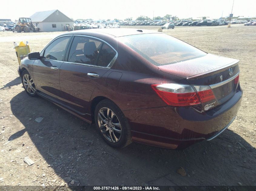 2014 HONDA ACCORD SEDAN EX-L - 1HGCR2F83EA181660