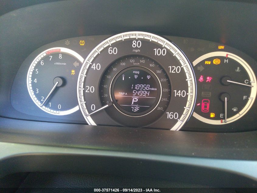 2014 HONDA ACCORD SEDAN EX-L - 1HGCR2F83EA181660