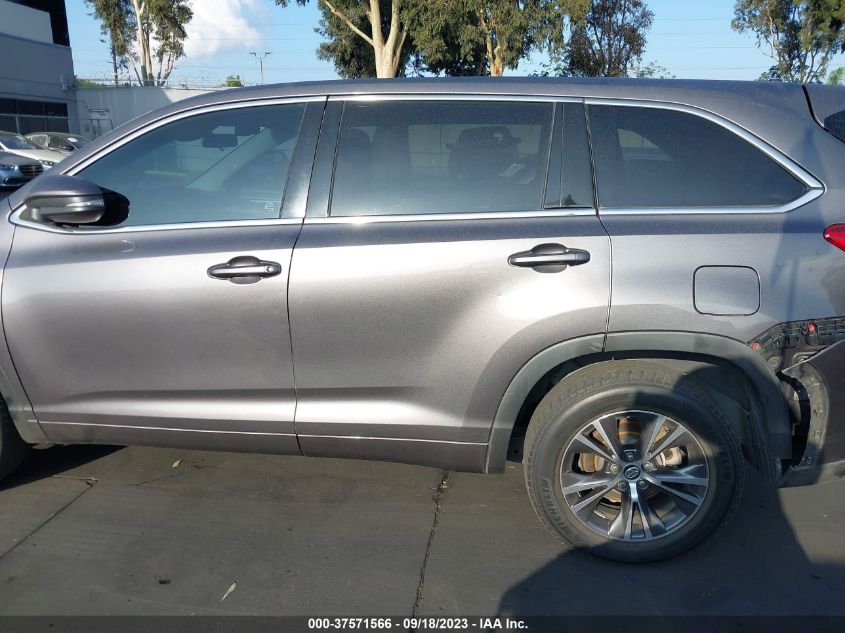 2018 TOYOTA HIGHLANDER LE - 5TDZARFH4JS033863