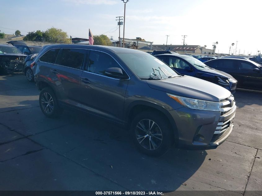 2018 TOYOTA HIGHLANDER LE - 5TDZARFH4JS033863