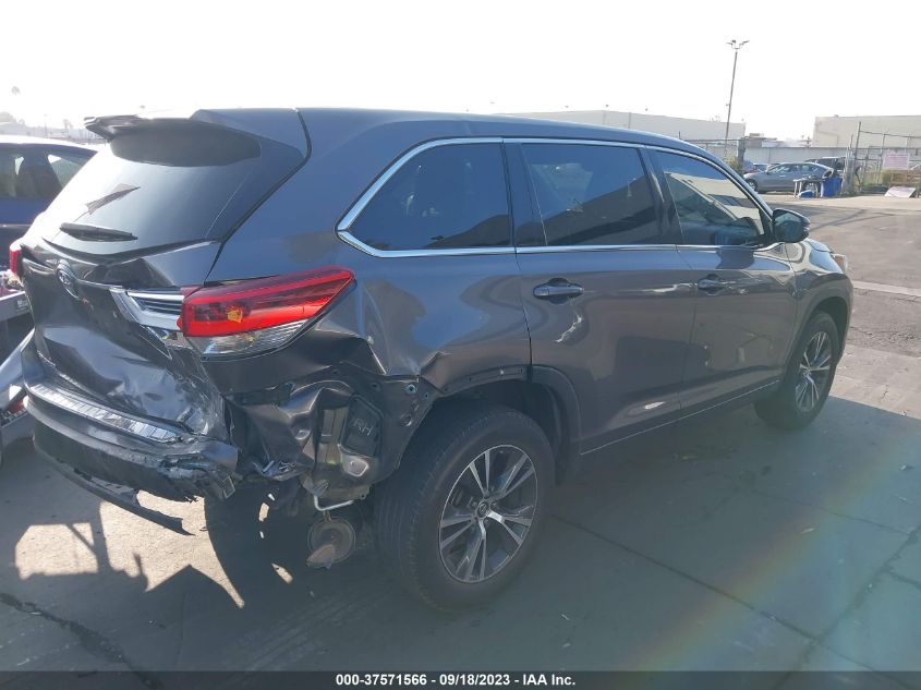 2018 TOYOTA HIGHLANDER LE - 5TDZARFH4JS033863