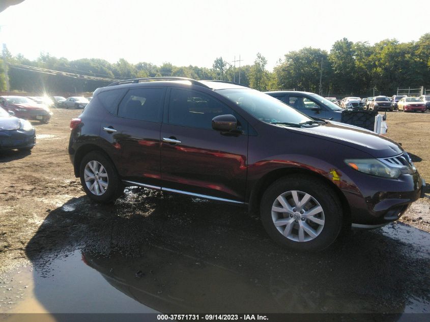 2013 NISSAN MURANO SV - JN8AZ1MW4DW323411
