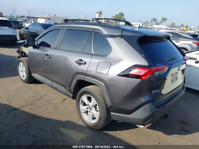2021 TOYOTA RAV4 HYBRID XLE - 4T3RWRFV8MU025842