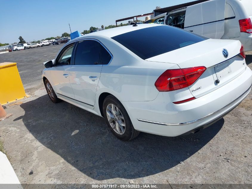 2016 VOLKSWAGEN PASSAT 1.8T S - 1VWAT7A38GC052544