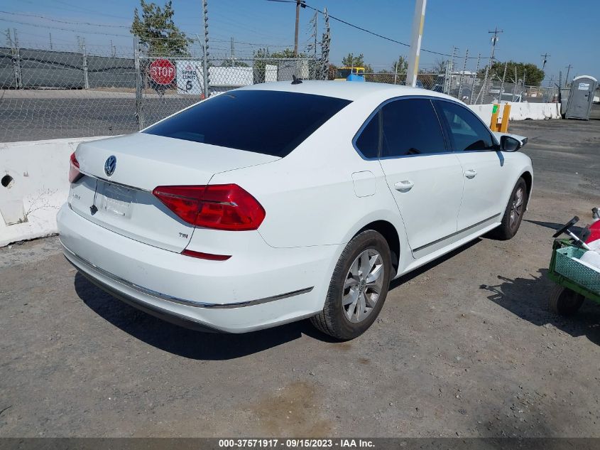 2016 VOLKSWAGEN PASSAT 1.8T S - 1VWAT7A38GC052544