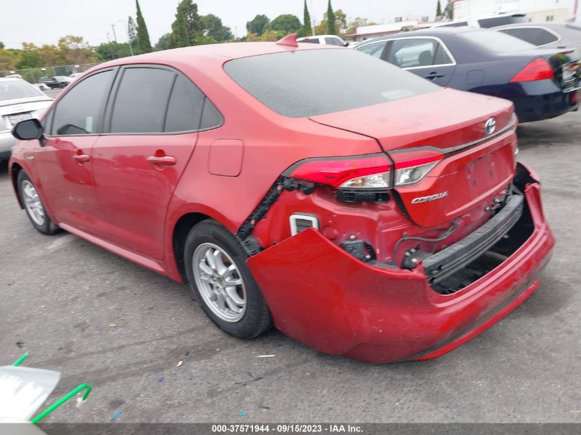 JTDEAMDE4MJ010563 Toyota Corolla HYBRID LE 3