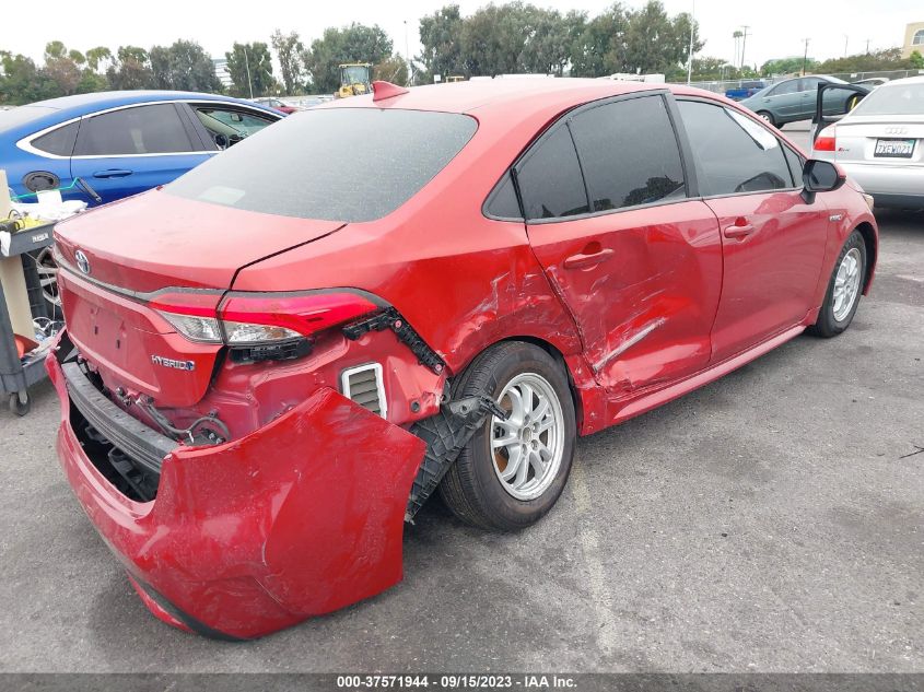 JTDEAMDE4MJ010563 Toyota Corolla HYBRID LE 6