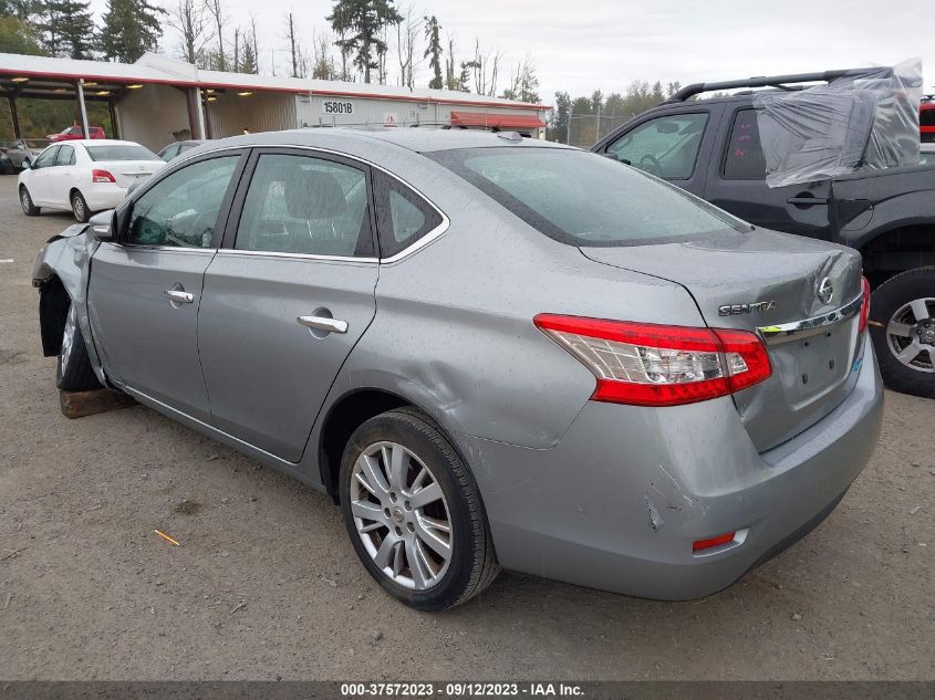 2014 NISSAN SENTRA SL - 3N1AB7AP9EY225228