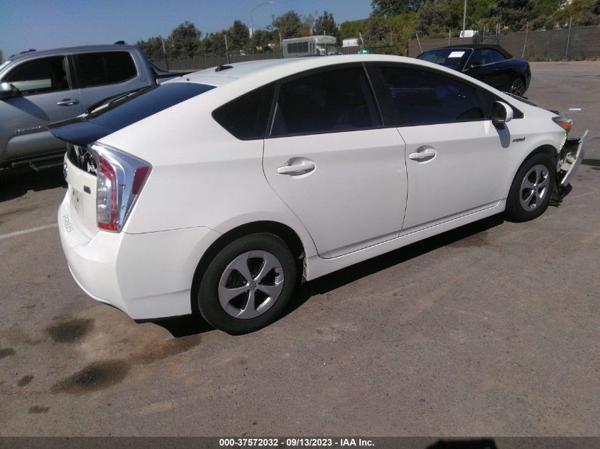 2014 TOYOTA PRIUS - JTDKN3DU5E0389427
