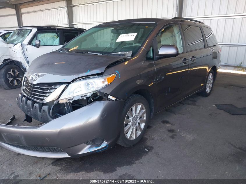 5TDJK3DC0ES088539 2014 TOYOTA SIENNA, photo no. 2